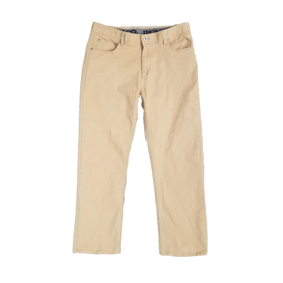 Iron Co jeans men's 36 x 29 regular fit straight beige flex stretch denim pants - Picture 1 of 13